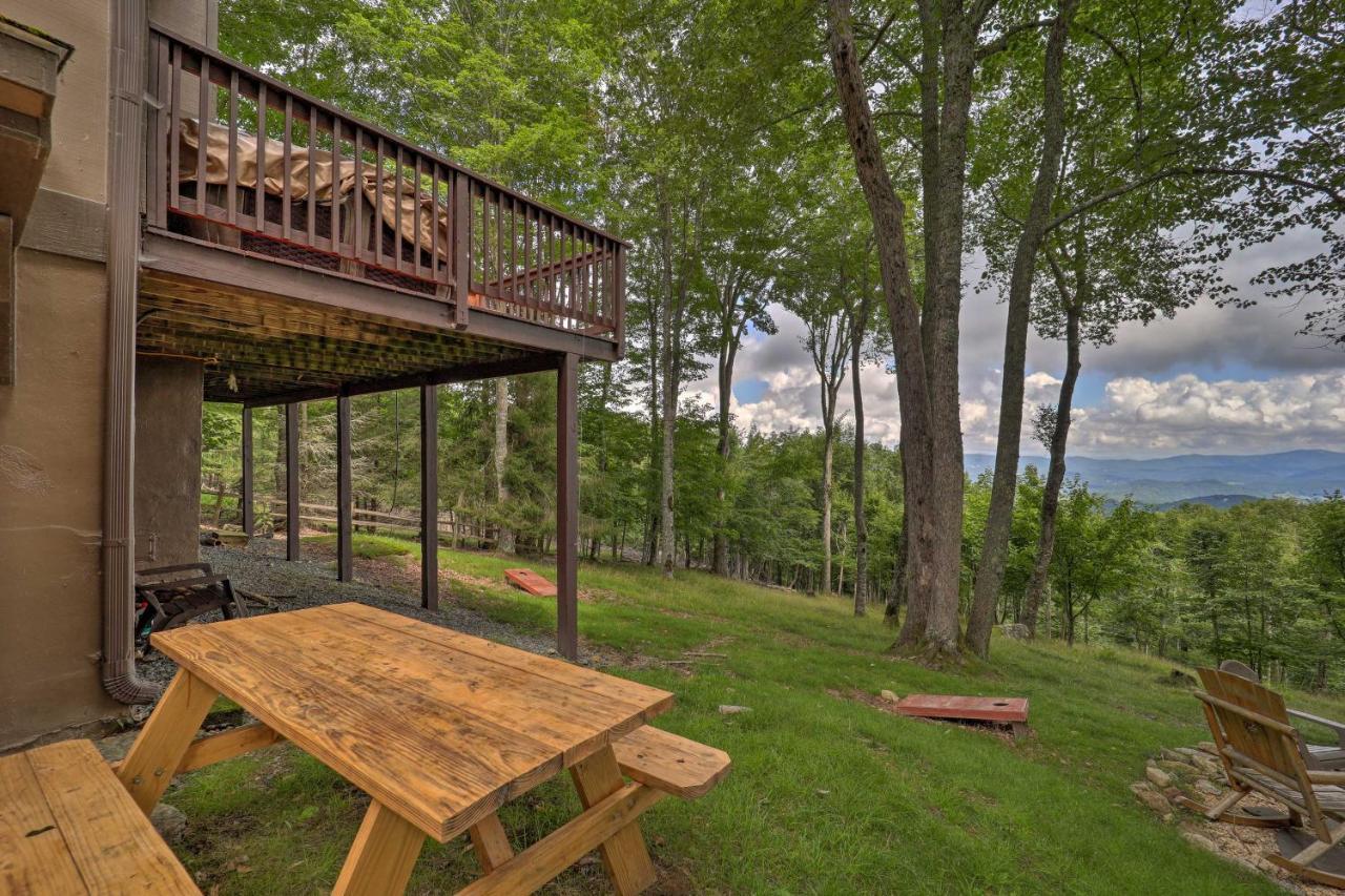 Beech Mountain Cabin Retreat With Hot Tub And Views! Exterior foto
