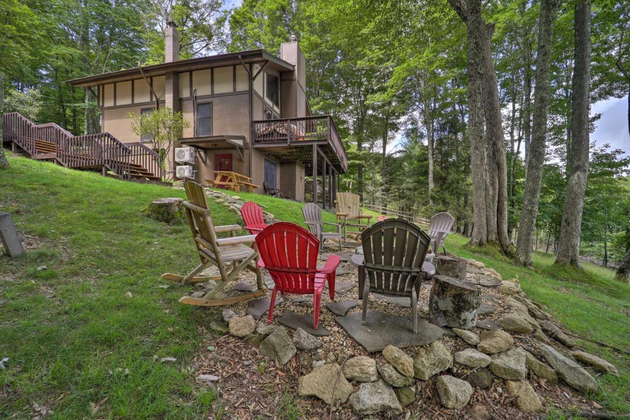 Beech Mountain Cabin Retreat With Hot Tub And Views! Exterior foto